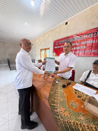 MUSRENBANGDES DESA BEBETIN